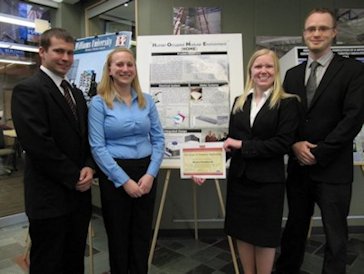 Jason Siwek, Lauren Norman, Heather Moulton, and  Henry Trimbach